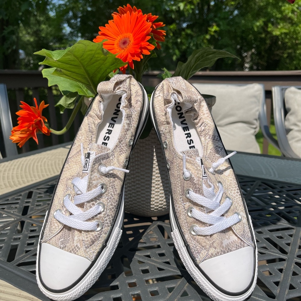 Converse Snack Print Women's Chuck Taylor All Star Shoreline Slip On Sneaker